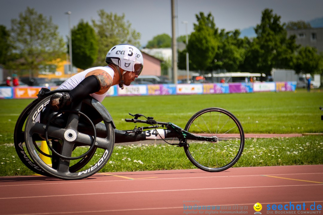 WELTKLASSE AM SEE Rollstuhl-Leichtathletik: Arbon am Bodensee, 20.05.2023