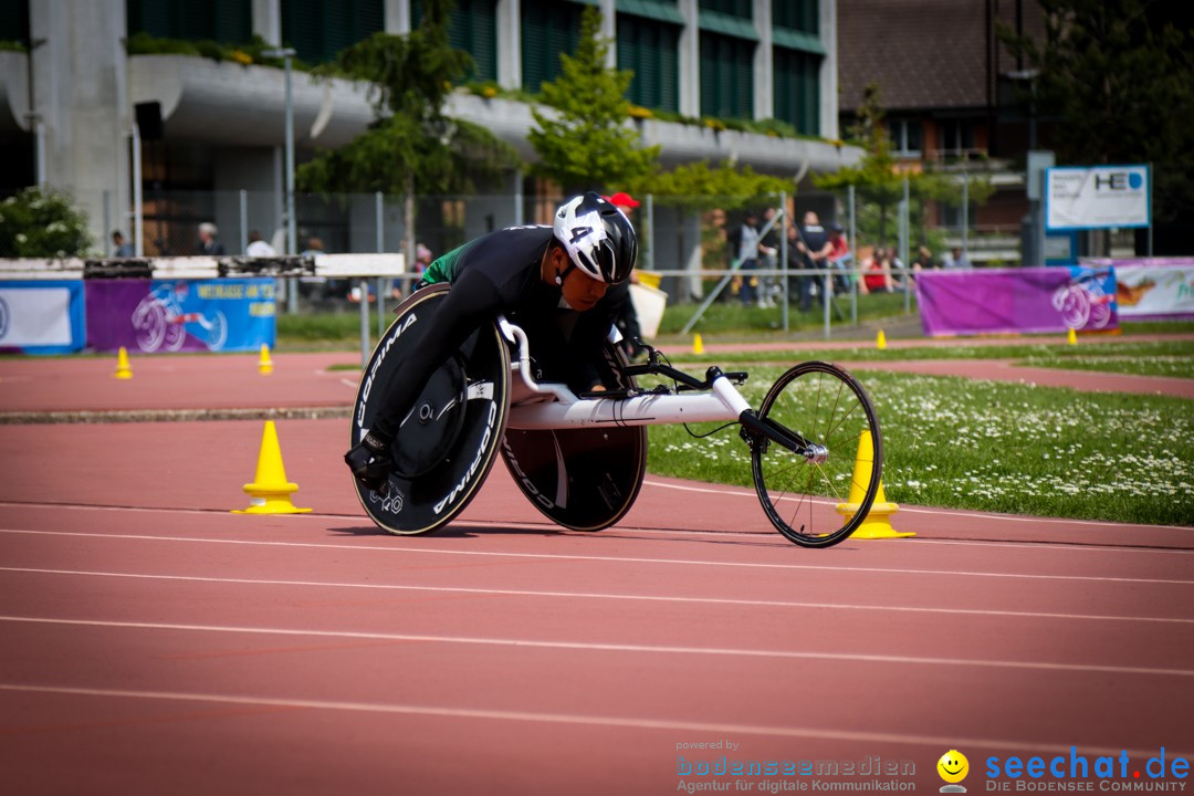 WELTKLASSE AM SEE Rollstuhl-Leichtathletik: Arbon am Bodensee, 20.05.2023