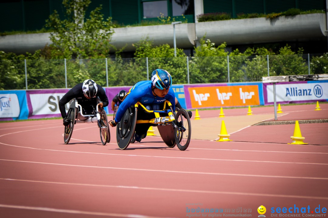 WELTKLASSE AM SEE Rollstuhl-Leichtathletik: Arbon am Bodensee, 20.05.2023