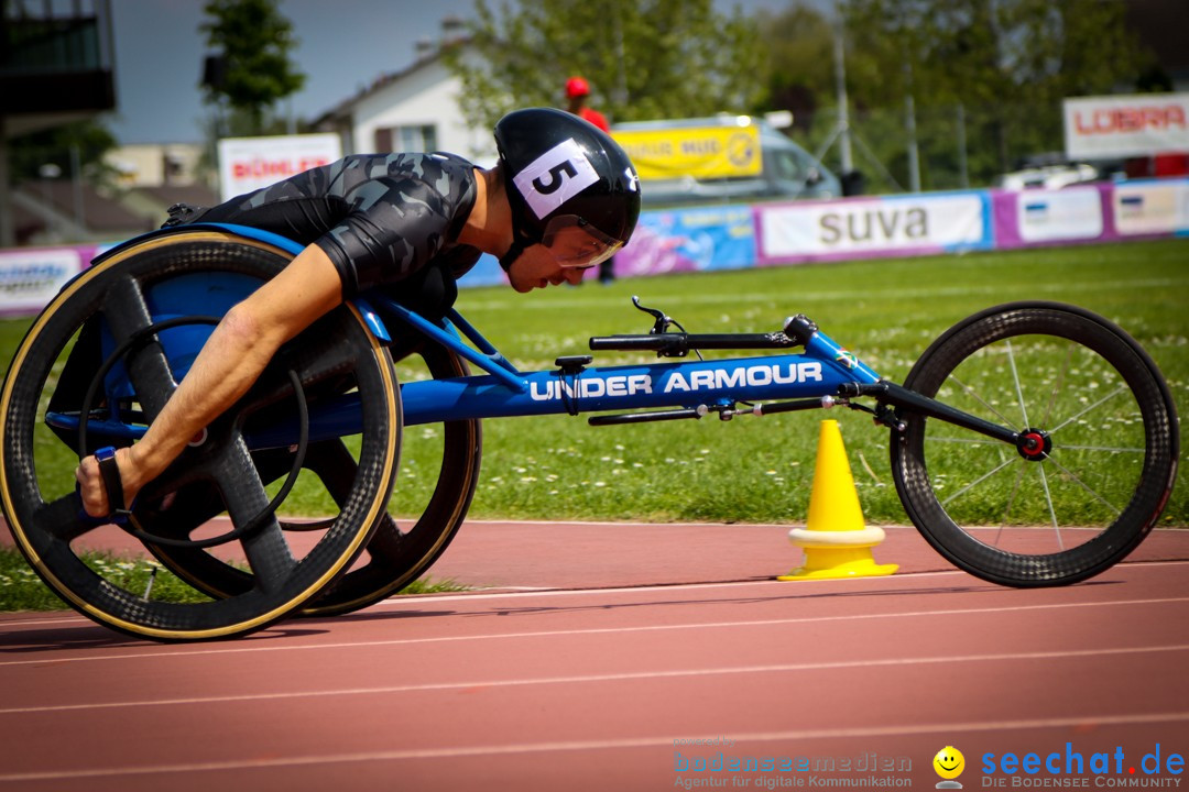 WELTKLASSE AM SEE Rollstuhl-Leichtathletik: Arbon am Bodensee, 20.05.2023