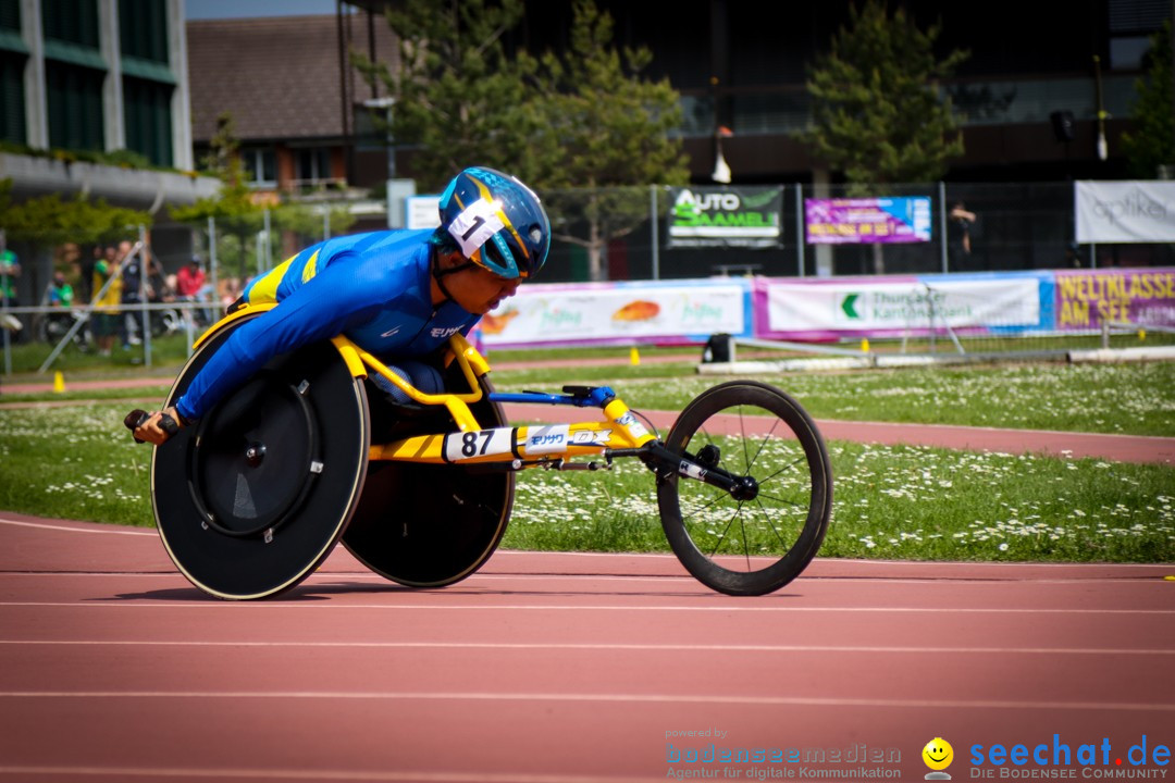 WELTKLASSE AM SEE Rollstuhl-Leichtathletik: Arbon am Bodensee, 20.05.2023