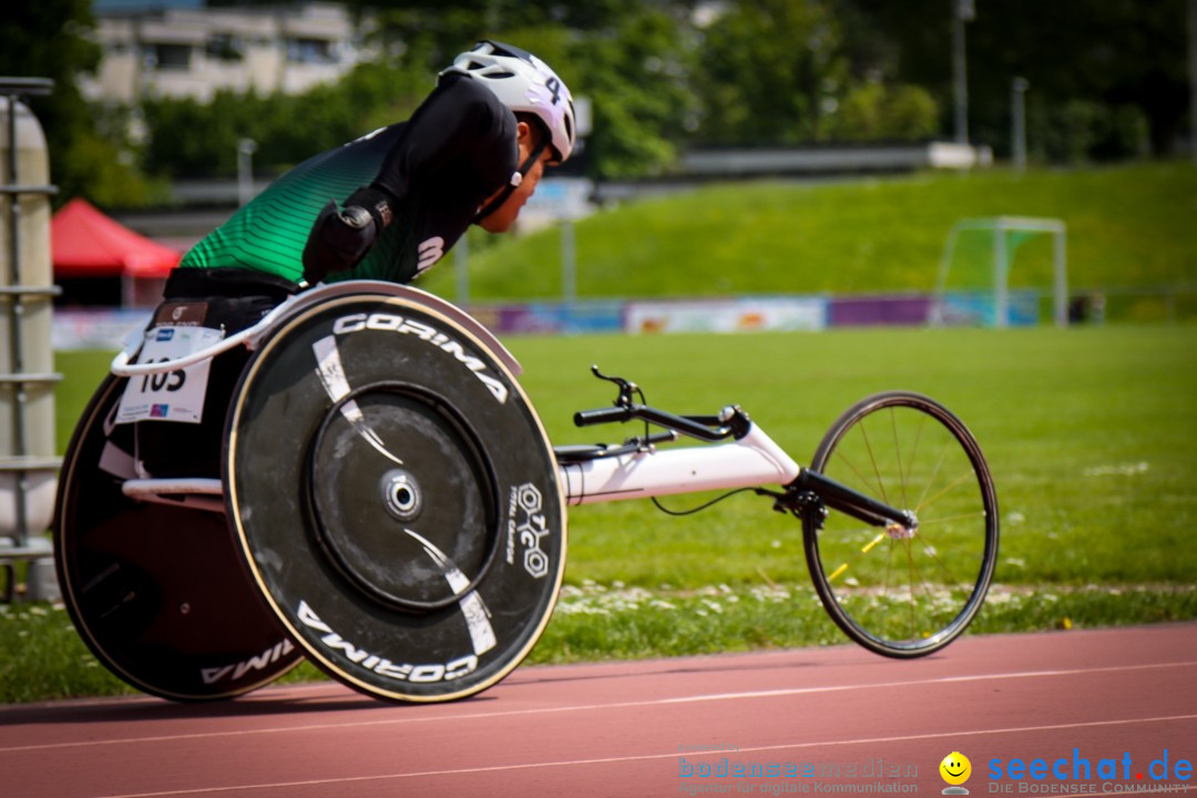 WELTKLASSE AM SEE Rollstuhl-Leichtathletik: Arbon am Bodensee, 20.05.2023