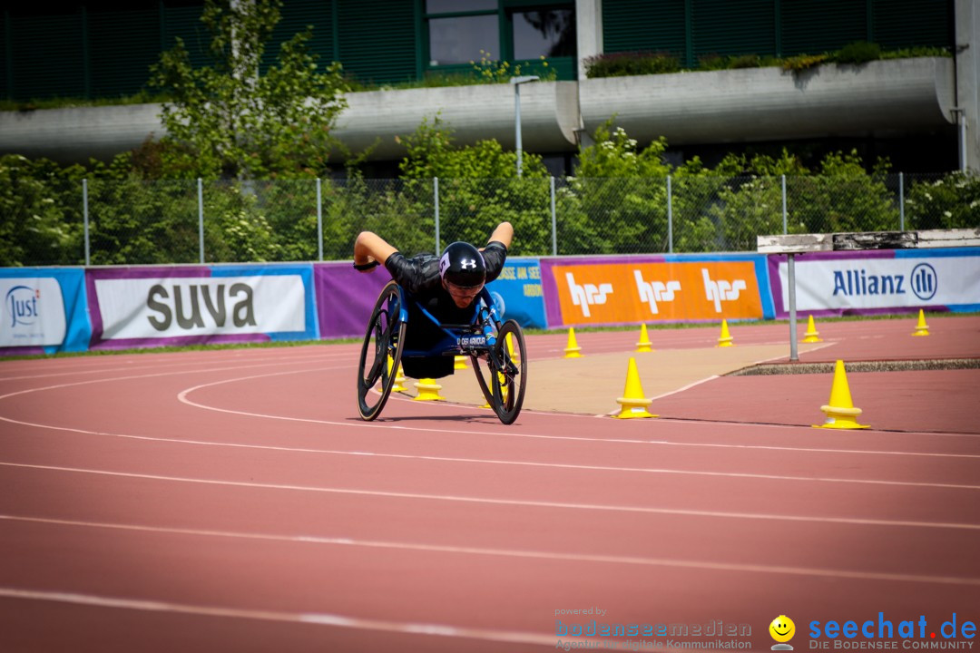 WELTKLASSE AM SEE Rollstuhl-Leichtathletik: Arbon am Bodensee, 20.05.2023