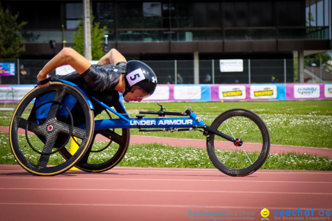 WELTKLASSE AM SEE Rollstuhl-Leichtathletik: Arbon am Bodensee, 20.05.2023