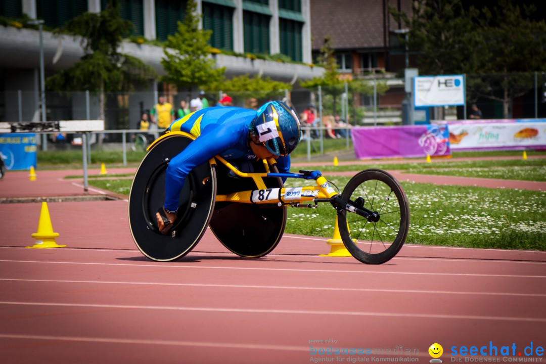 WELTKLASSE AM SEE Rollstuhl-Leichtathletik: Arbon am Bodensee, 20.05.2023