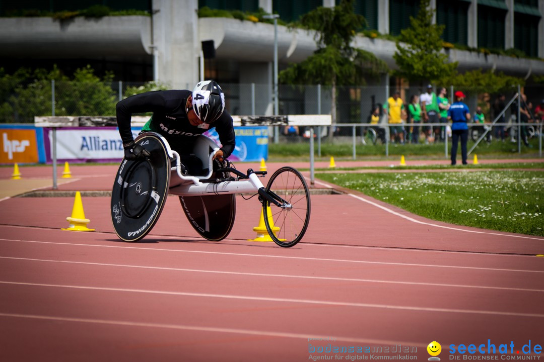 WELTKLASSE AM SEE Rollstuhl-Leichtathletik: Arbon am Bodensee, 20.05.2023