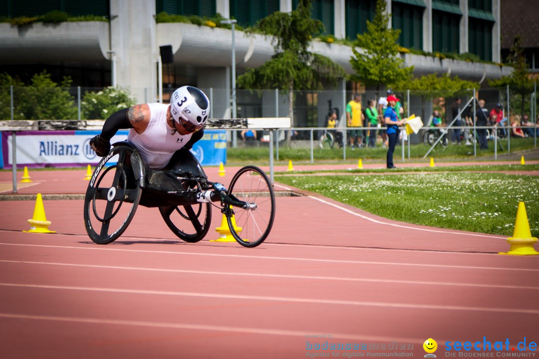 WELTKLASSE AM SEE Rollstuhl-Leichtathletik: Arbon am Bodensee, 20.05.2023