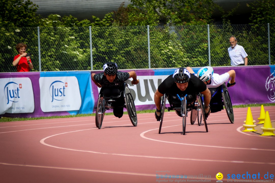 WELTKLASSE AM SEE Rollstuhl-Leichtathletik: Arbon am Bodensee, 20.05.2023