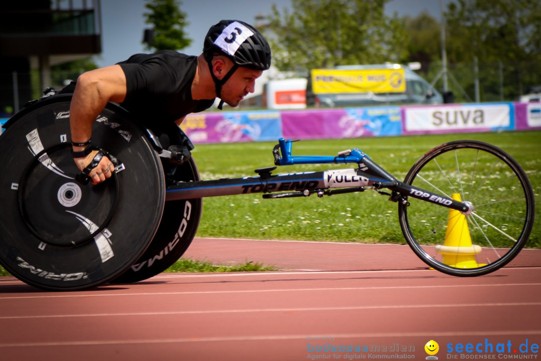 WELTKLASSE AM SEE Rollstuhl-Leichtathletik: Arbon am Bodensee, 20.05.2023