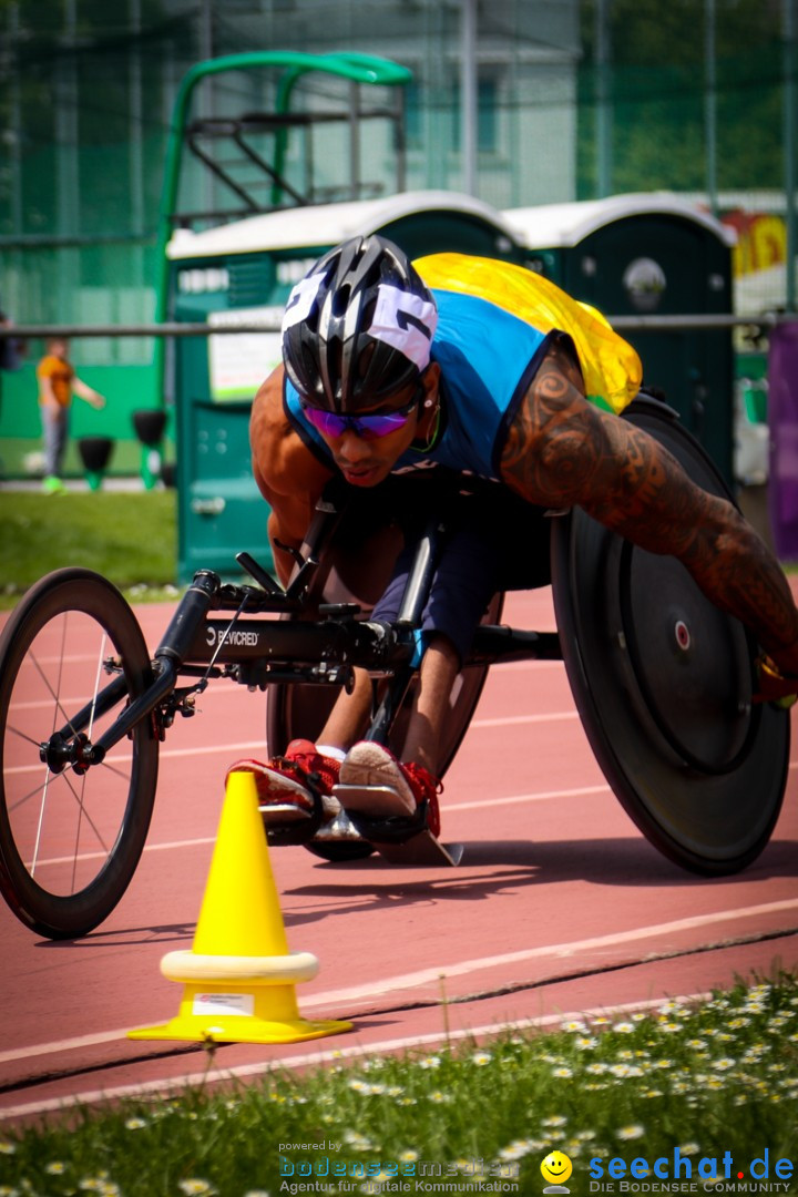 WELTKLASSE AM SEE Rollstuhl-Leichtathletik: Arbon am Bodensee, 20.05.2023