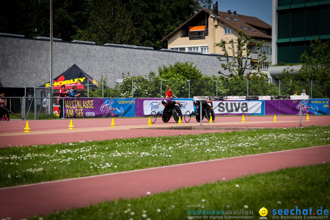 WELTKLASSE AM SEE Rollstuhl-Leichtathletik: Arbon am Bodensee, 20.05.2023