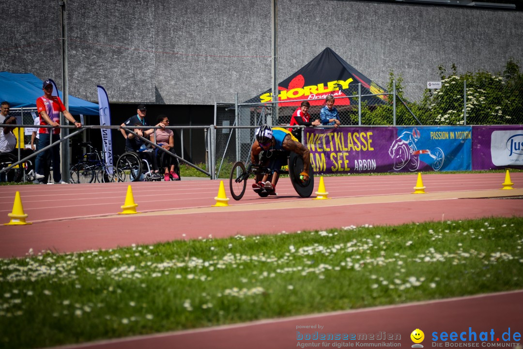 WELTKLASSE AM SEE Rollstuhl-Leichtathletik: Arbon am Bodensee, 20.05.2023