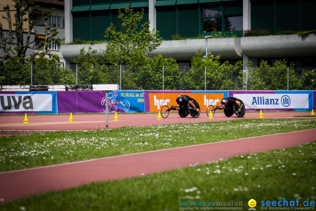 WELTKLASSE AM SEE Rollstuhl-Leichtathletik: Arbon am Bodensee, 20.05.2023