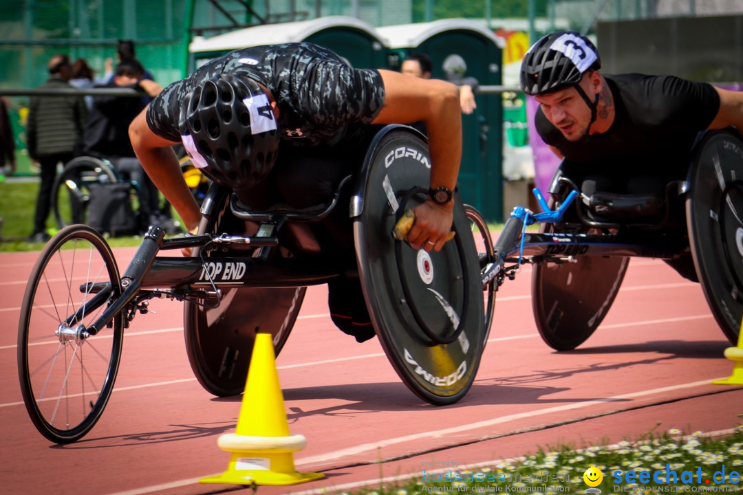 WELTKLASSE AM SEE Rollstuhl-Leichtathletik: Arbon am Bodensee, 20.05.2023