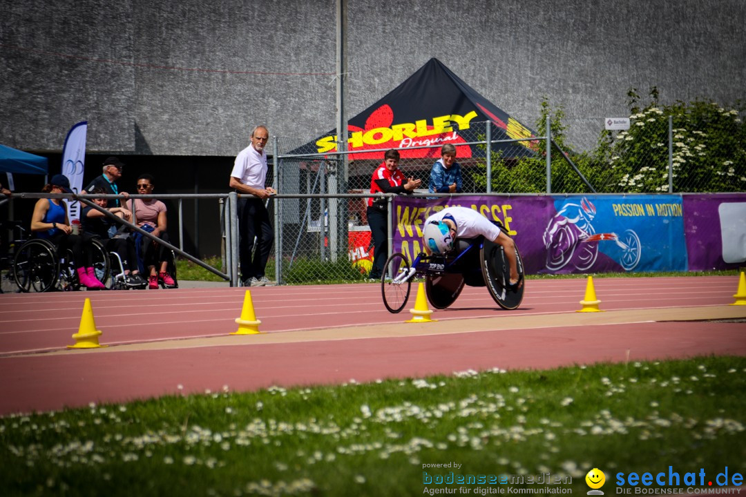 WELTKLASSE AM SEE Rollstuhl-Leichtathletik: Arbon am Bodensee, 20.05.2023