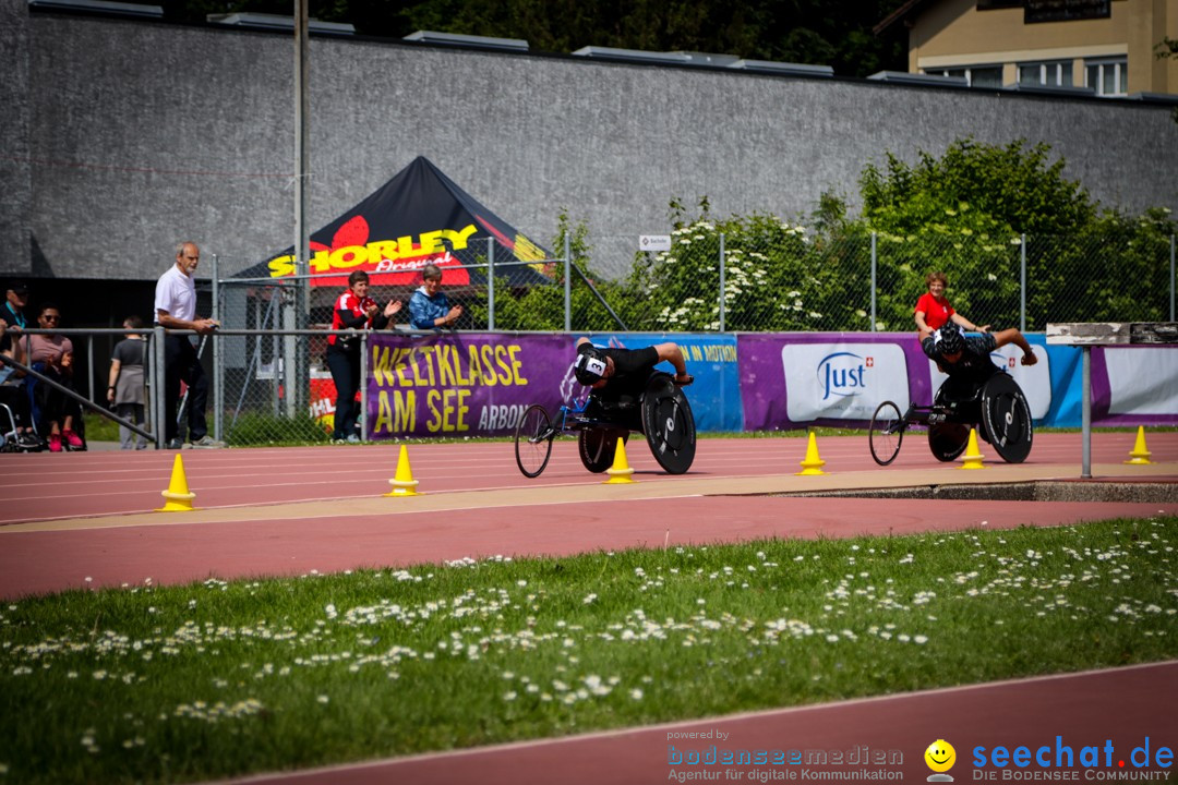 WELTKLASSE AM SEE Rollstuhl-Leichtathletik: Arbon am Bodensee, 20.05.2023