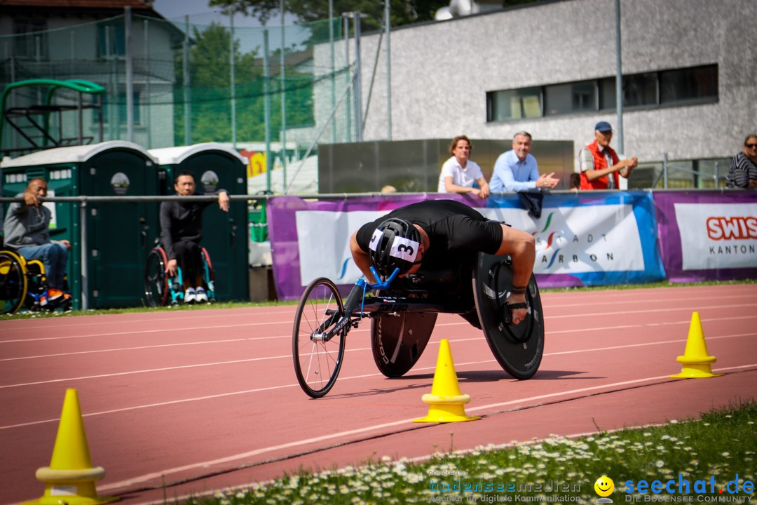 WELTKLASSE AM SEE Rollstuhl-Leichtathletik: Arbon am Bodensee, 20.05.2023