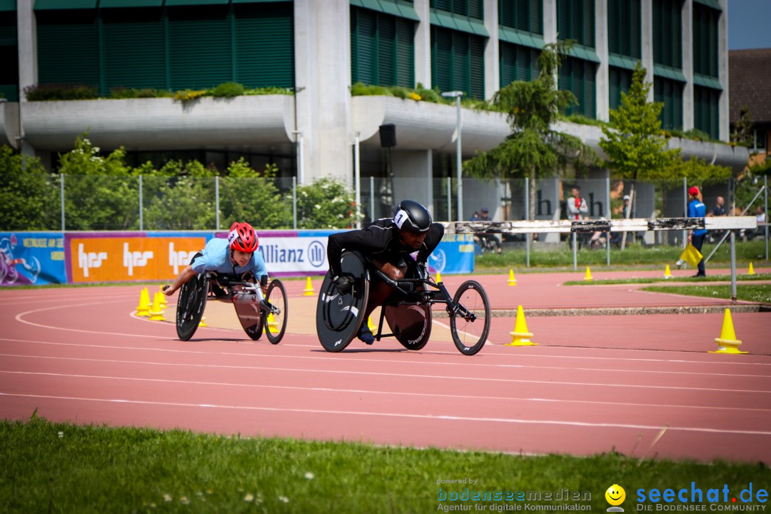 WELTKLASSE AM SEE Rollstuhl-Leichtathletik: Arbon am Bodensee, 20.05.2023