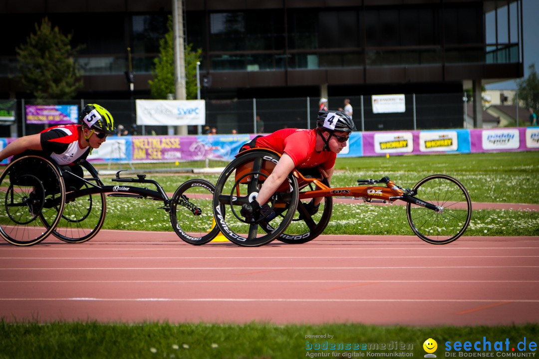 WELTKLASSE AM SEE Rollstuhl-Leichtathletik: Arbon am Bodensee, 20.05.2023