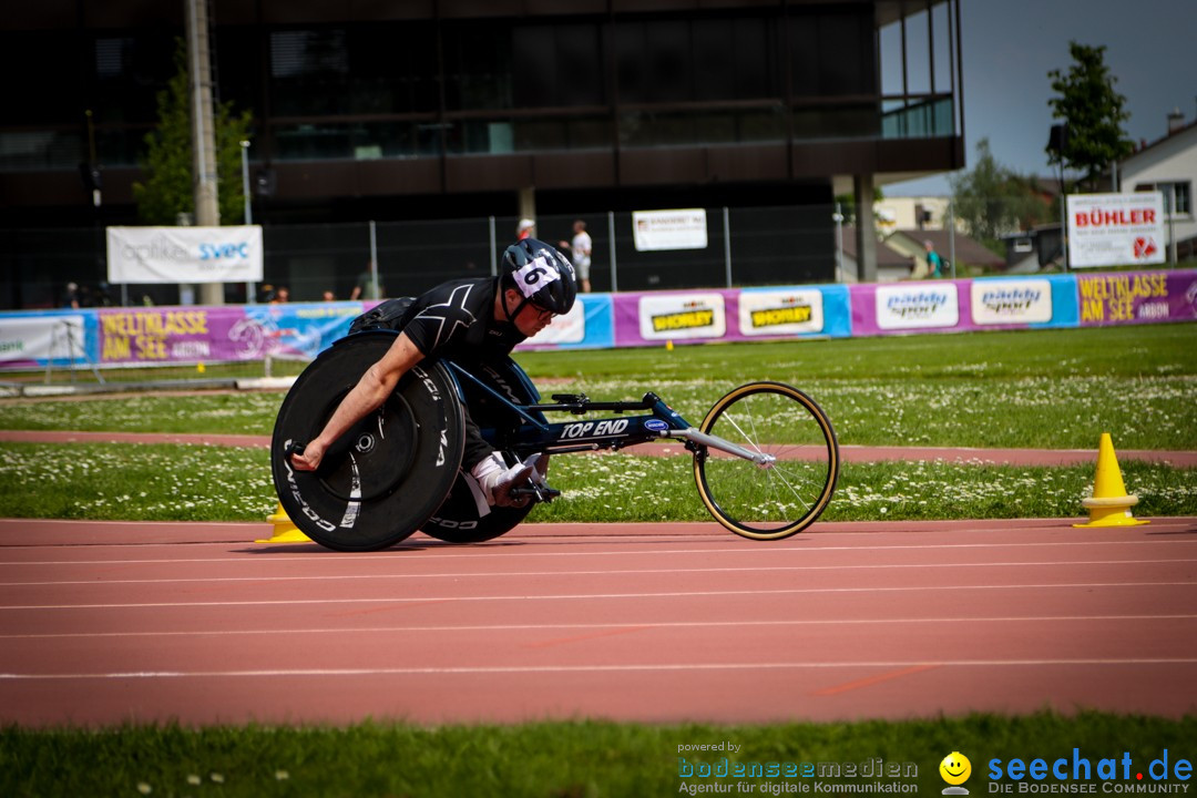 WELTKLASSE AM SEE Rollstuhl-Leichtathletik: Arbon am Bodensee, 20.05.2023