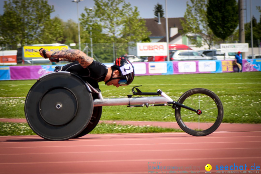 WELTKLASSE AM SEE Rollstuhl-Leichtathletik: Arbon am Bodensee, 20.05.2023