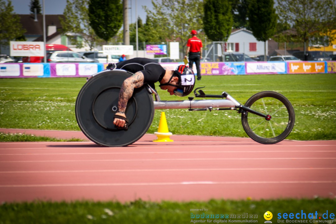 WELTKLASSE AM SEE Rollstuhl-Leichtathletik: Arbon am Bodensee, 20.05.2023