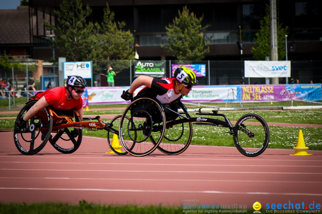 WELTKLASSE AM SEE Rollstuhl-Leichtathletik: Arbon am Bodensee, 20.05.2023