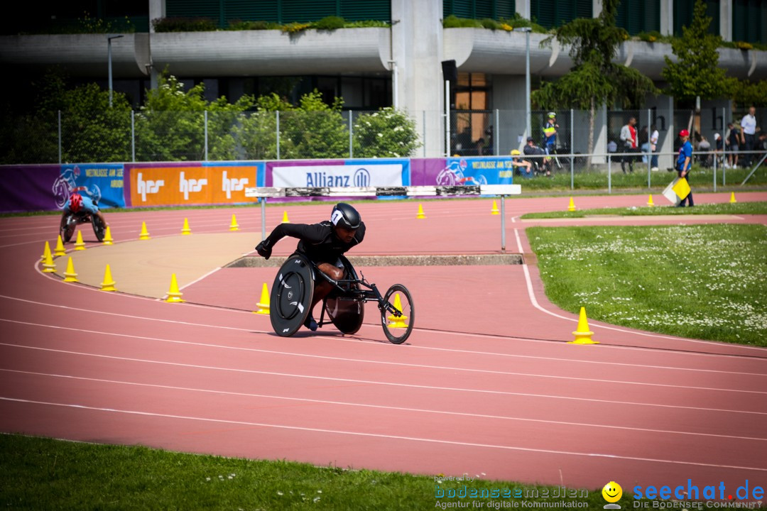 WELTKLASSE AM SEE Rollstuhl-Leichtathletik: Arbon am Bodensee, 20.05.2023