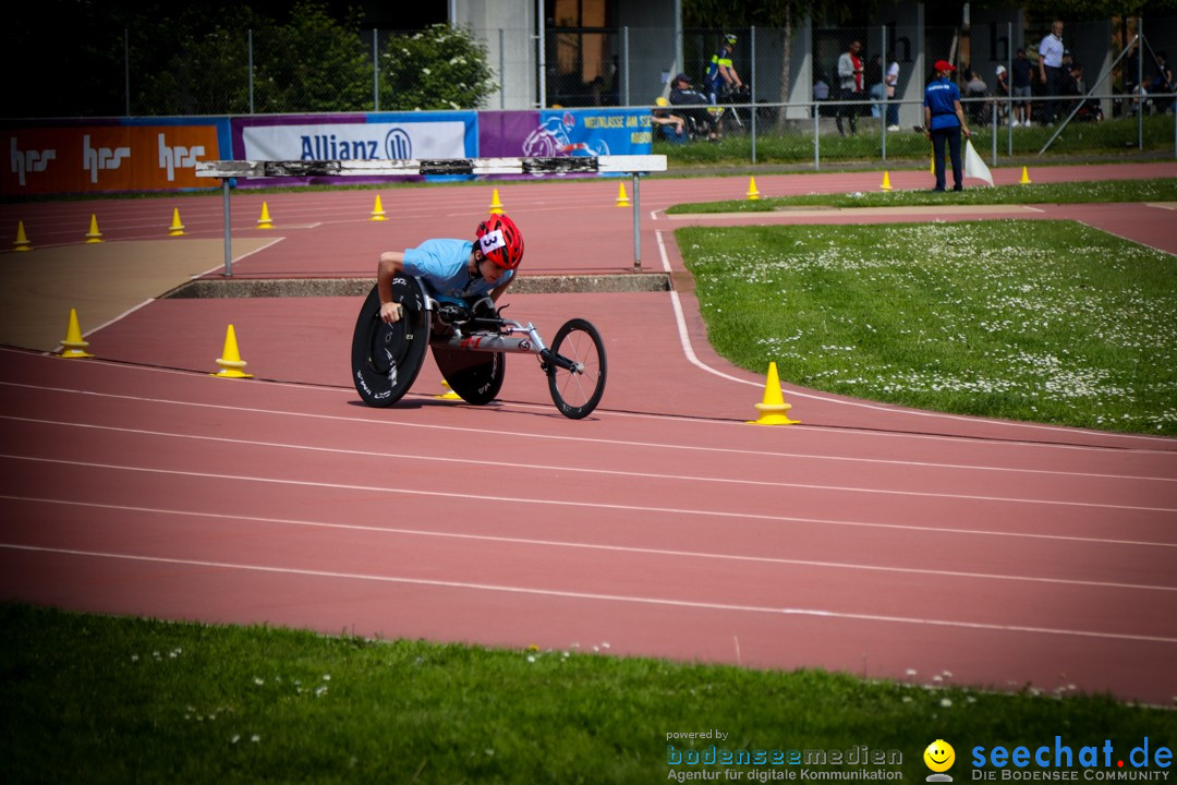 WELTKLASSE AM SEE Rollstuhl-Leichtathletik: Arbon am Bodensee, 20.05.2023