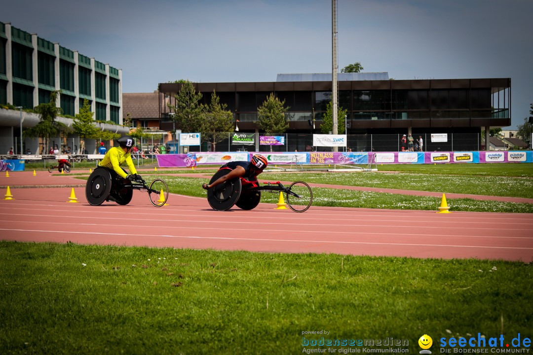 WELTKLASSE AM SEE Rollstuhl-Leichtathletik: Arbon am Bodensee, 20.05.2023