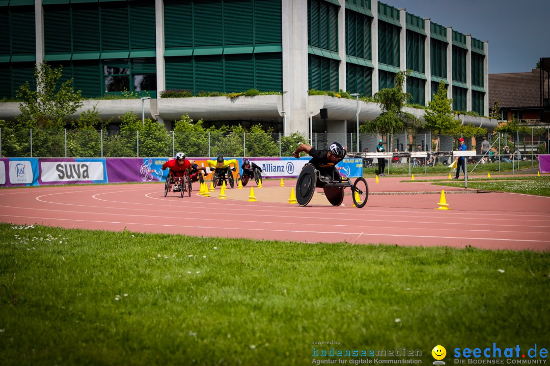 WELTKLASSE AM SEE Rollstuhl-Leichtathletik: Arbon am Bodensee, 20.05.2023