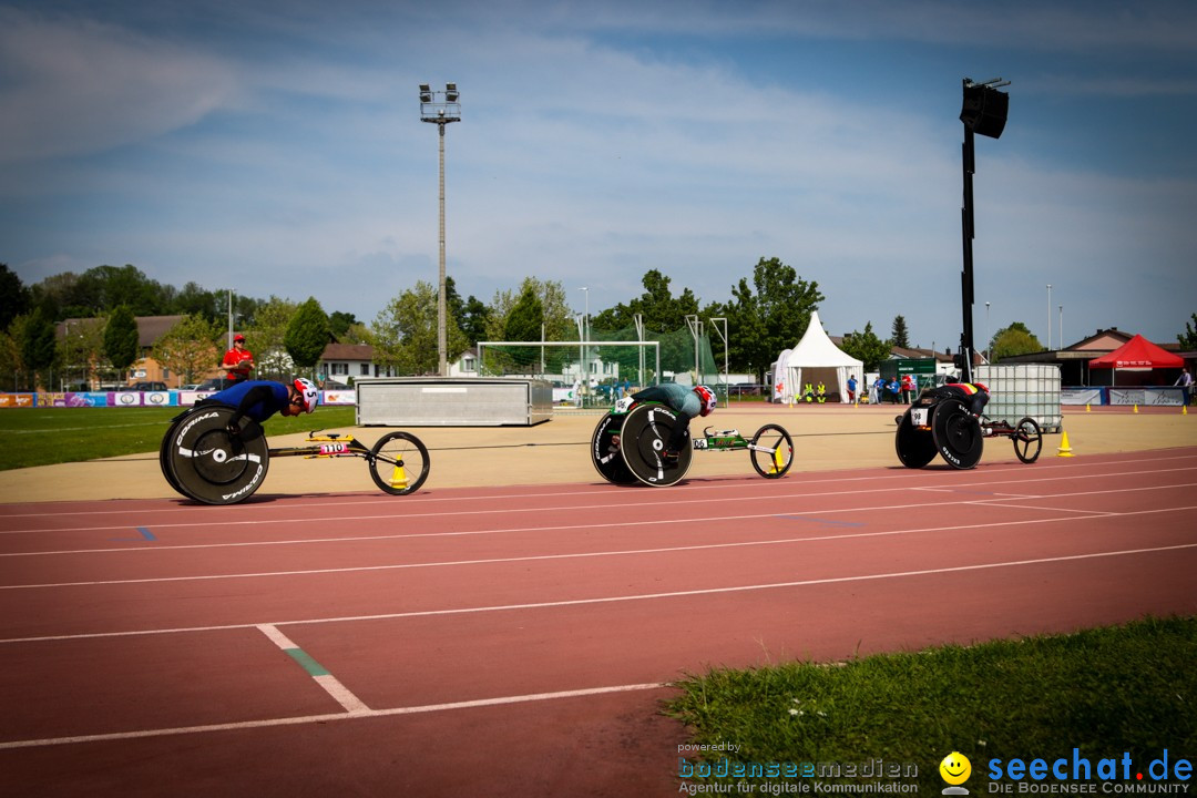 WELTKLASSE AM SEE Rollstuhl-Leichtathletik: Arbon am Bodensee, 20.05.2023