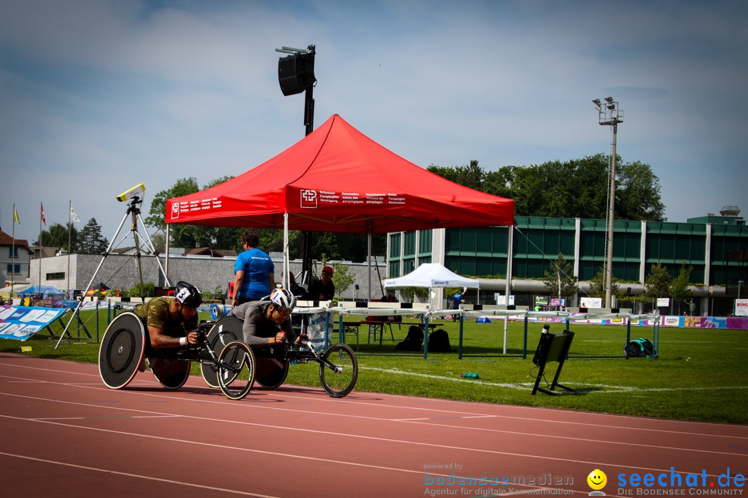 WELTKLASSE AM SEE Rollstuhl-Leichtathletik: Arbon am Bodensee, 20.05.2023
