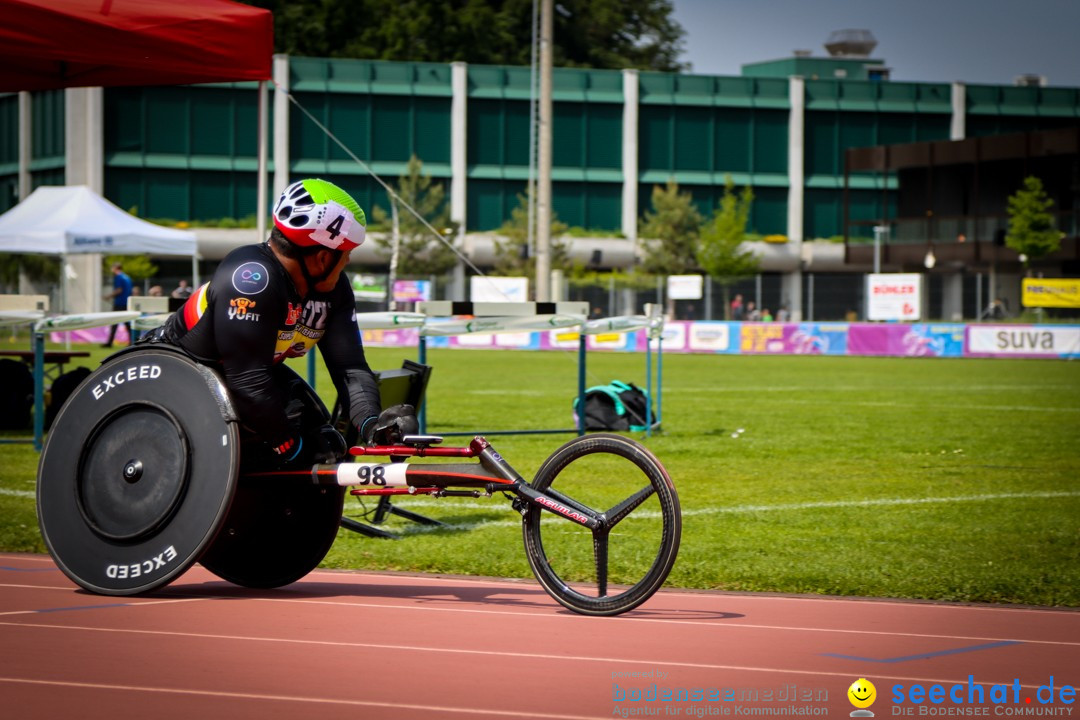 WELTKLASSE AM SEE Rollstuhl-Leichtathletik: Arbon am Bodensee, 20.05.2023