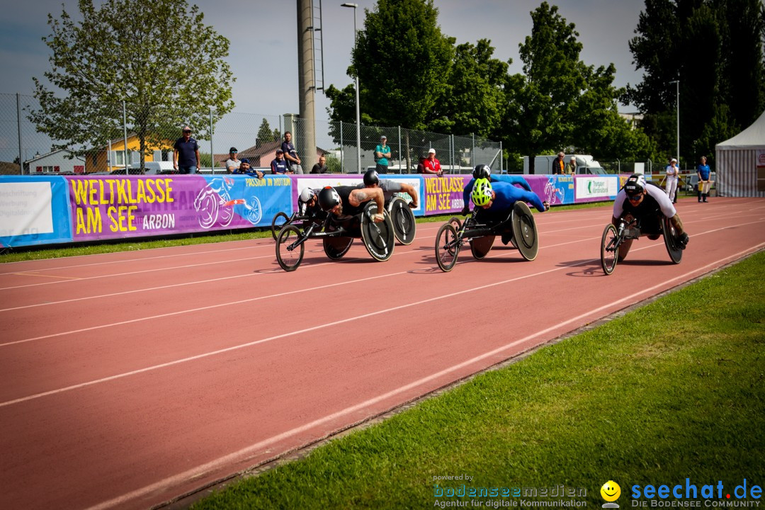 WELTKLASSE AM SEE Rollstuhl-Leichtathletik: Arbon am Bodensee, 20.05.2023