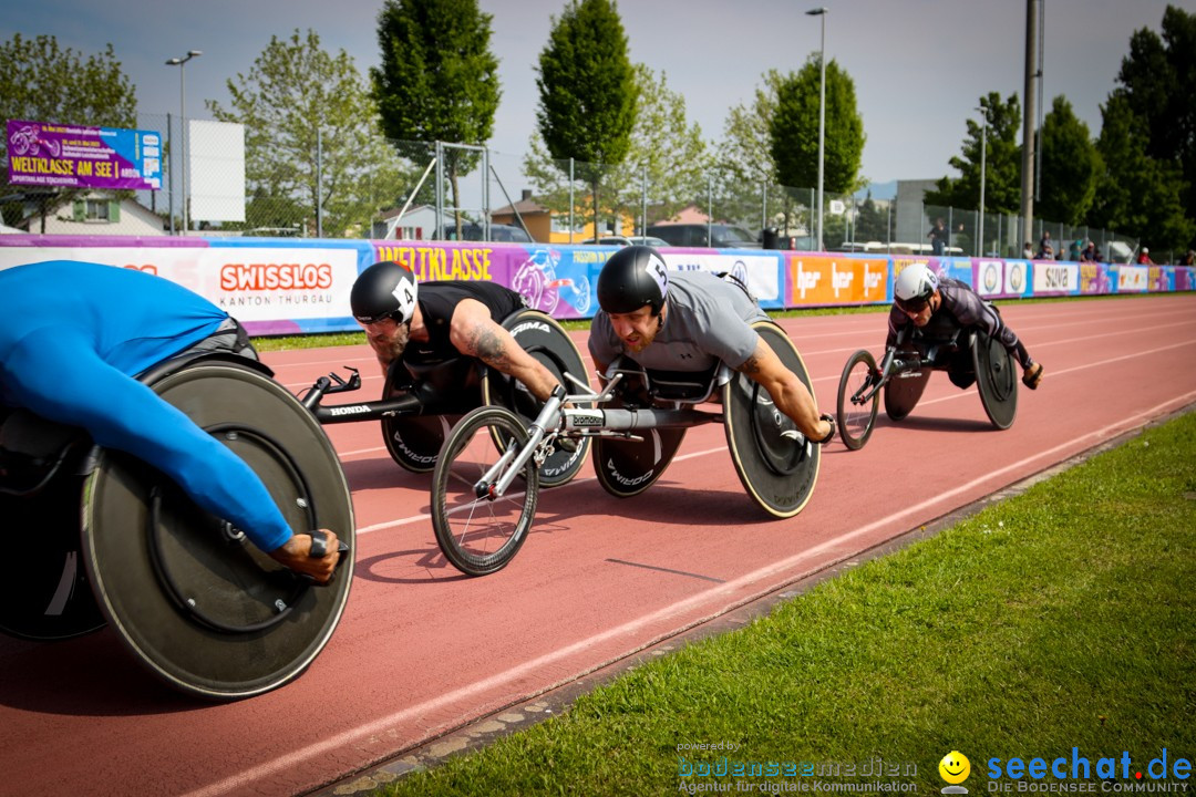 WELTKLASSE AM SEE Rollstuhl-Leichtathletik: Arbon am Bodensee, 20.05.2023