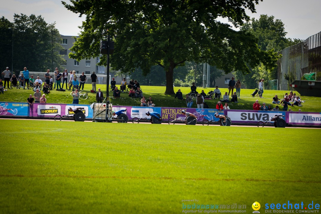 WELTKLASSE AM SEE Rollstuhl-Leichtathletik: Arbon am Bodensee, 20.05.2023