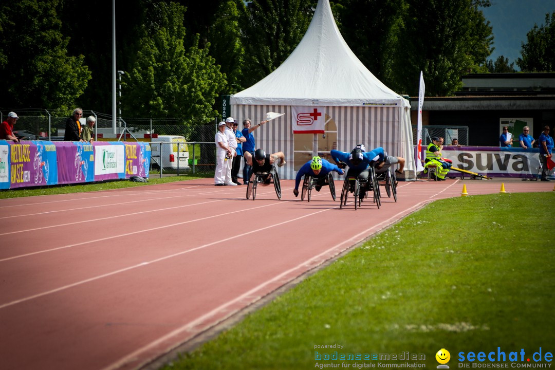 WELTKLASSE AM SEE Rollstuhl-Leichtathletik: Arbon am Bodensee, 20.05.2023