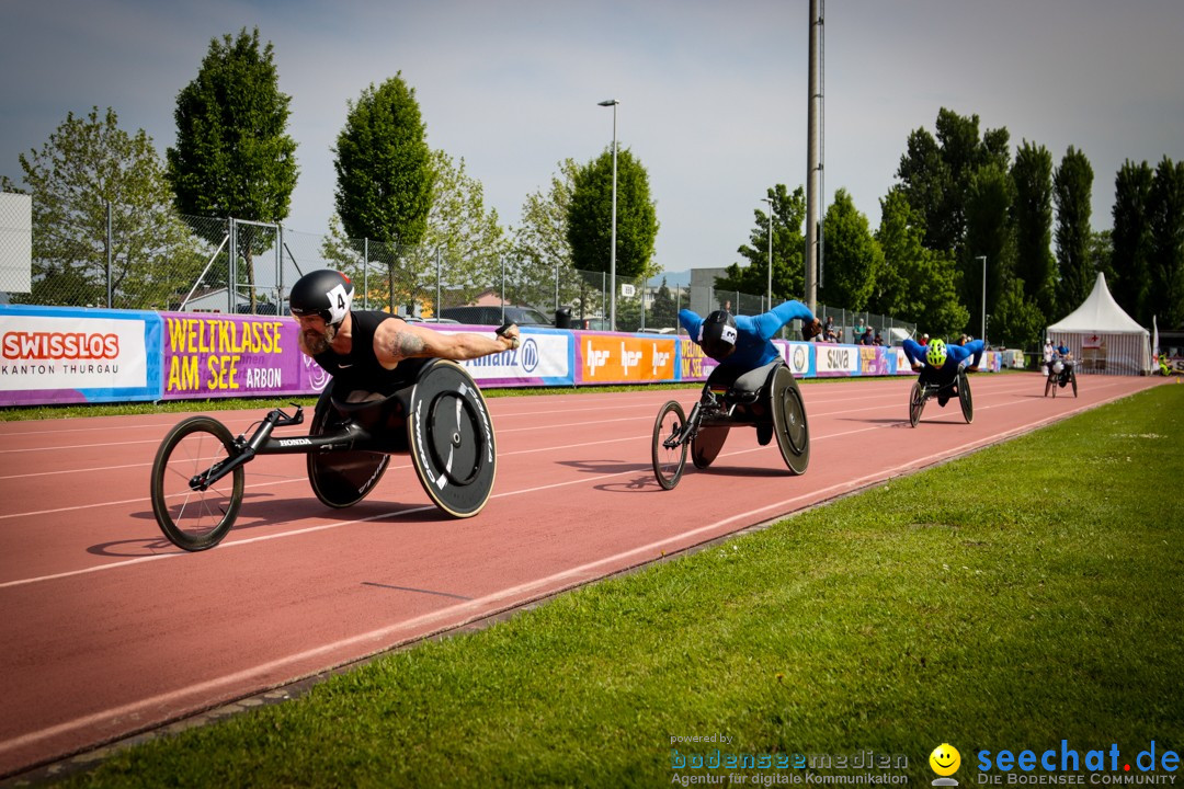 WELTKLASSE AM SEE Rollstuhl-Leichtathletik: Arbon am Bodensee, 20.05.2023