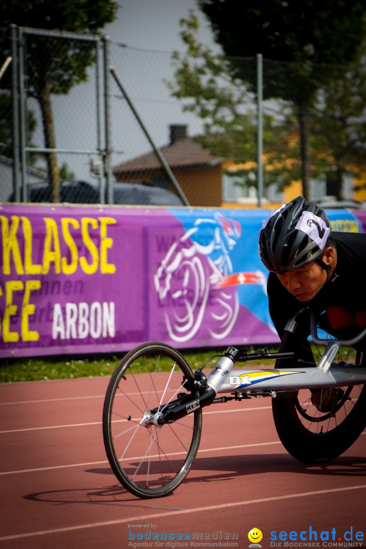 WELTKLASSE AM SEE Rollstuhl-Leichtathletik: Arbon am Bodensee, 20.05.2023