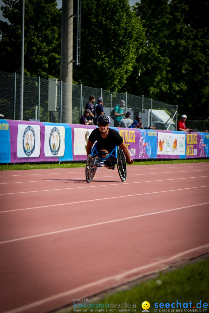 WELTKLASSE AM SEE Rollstuhl-Leichtathletik: Arbon am Bodensee, 20.05.2023