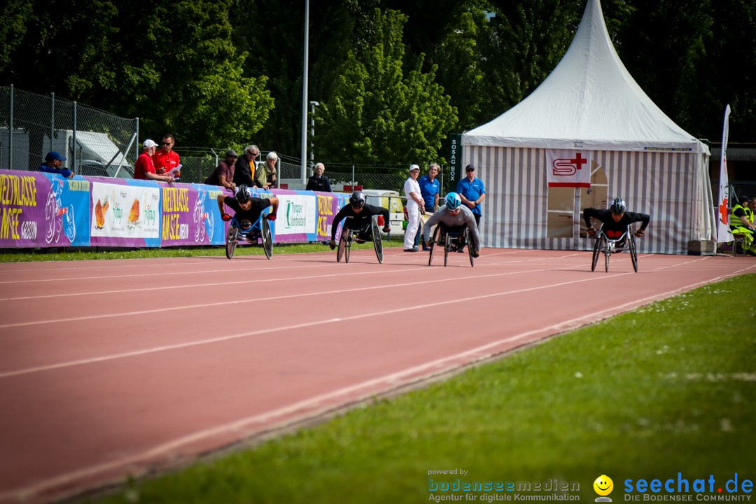 WELTKLASSE AM SEE Rollstuhl-Leichtathletik: Arbon am Bodensee, 20.05.2023