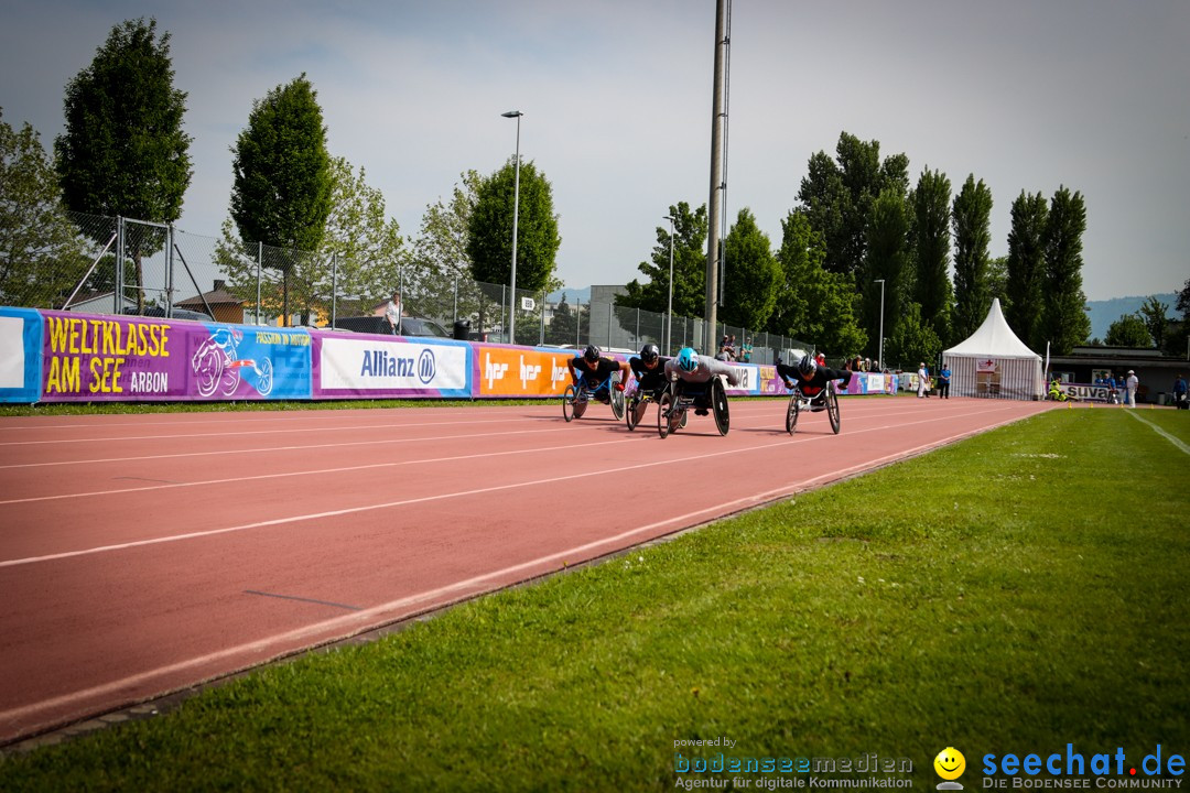 WELTKLASSE AM SEE Rollstuhl-Leichtathletik: Arbon am Bodensee, 20.05.2023