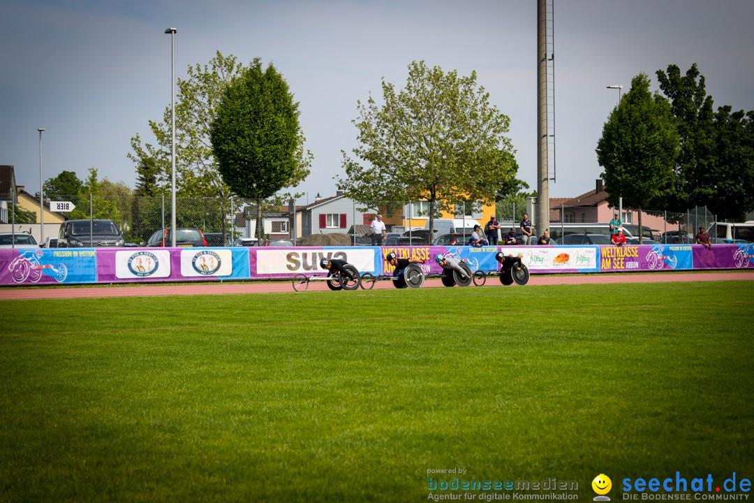 WELTKLASSE AM SEE Rollstuhl-Leichtathletik: Arbon am Bodensee, 20.05.2023