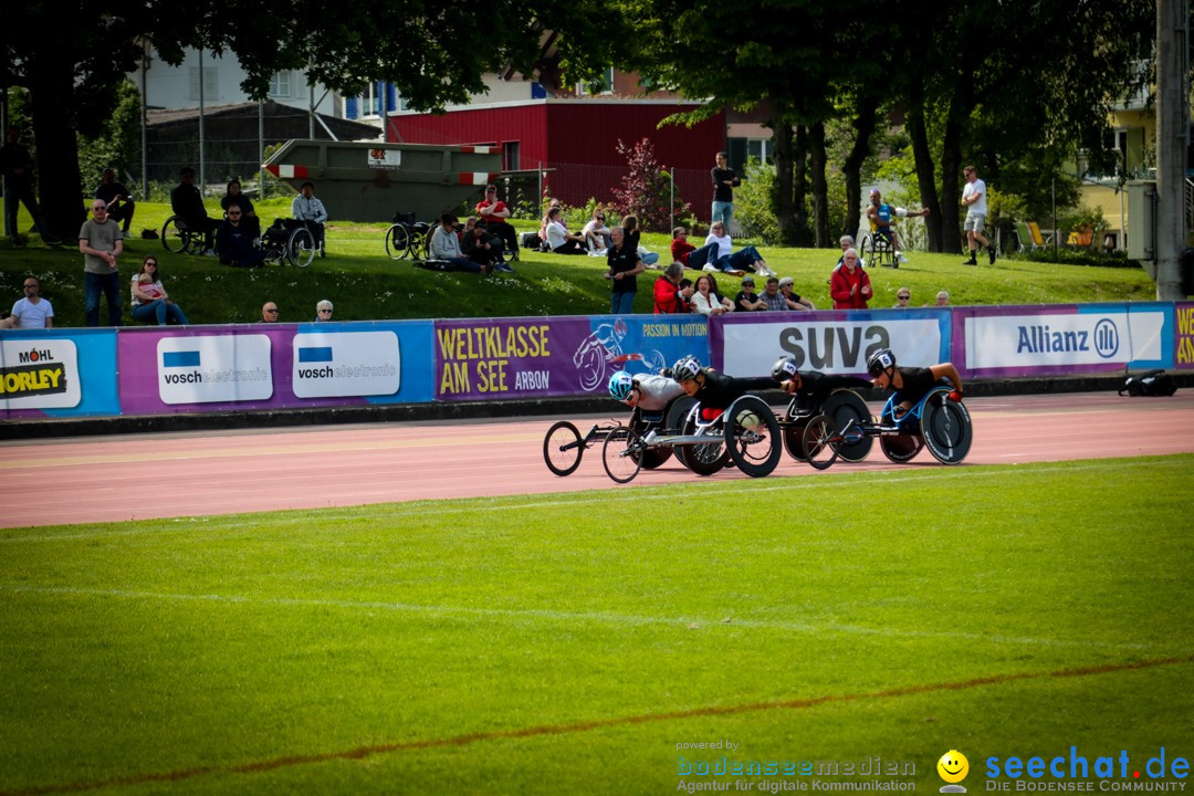 WELTKLASSE AM SEE Rollstuhl-Leichtathletik: Arbon am Bodensee, 20.05.2023