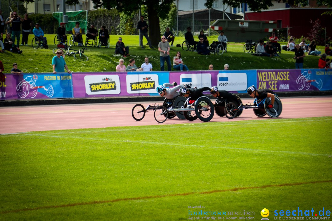 WELTKLASSE AM SEE Rollstuhl-Leichtathletik: Arbon am Bodensee, 20.05.2023