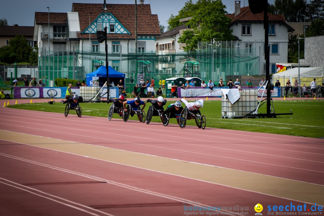 WELTKLASSE AM SEE Rollstuhl-Leichtathletik: Arbon am Bodensee, 20.05.2023