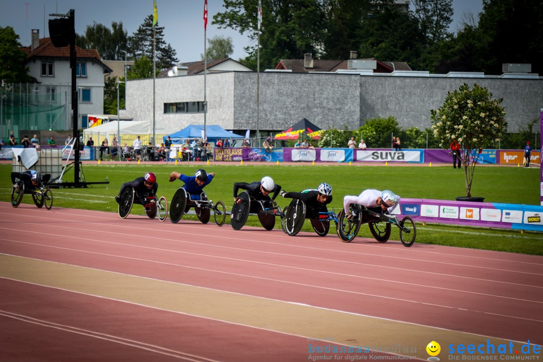 WELTKLASSE AM SEE Rollstuhl-Leichtathletik: Arbon am Bodensee, 20.05.2023