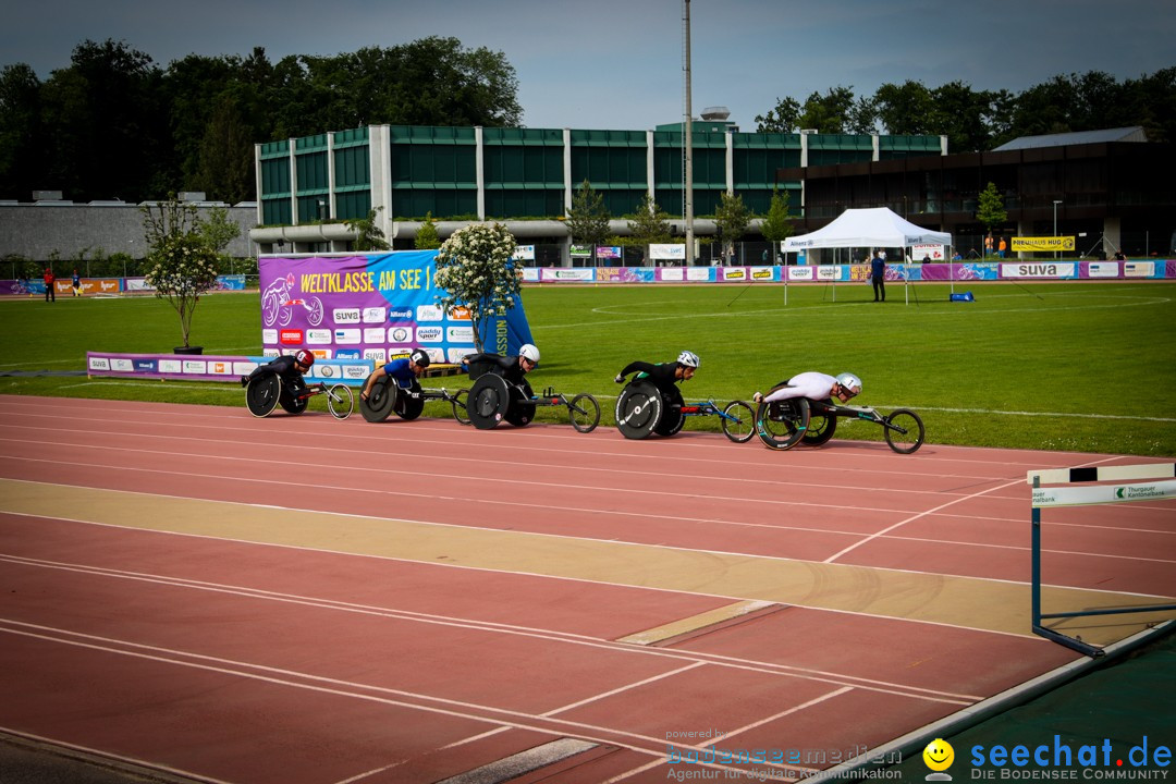 WELTKLASSE AM SEE Rollstuhl-Leichtathletik: Arbon am Bodensee, 20.05.2023