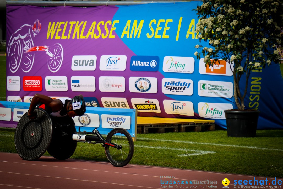 WELTKLASSE AM SEE Rollstuhl-Leichtathletik: Arbon am Bodensee, 20.05.2023